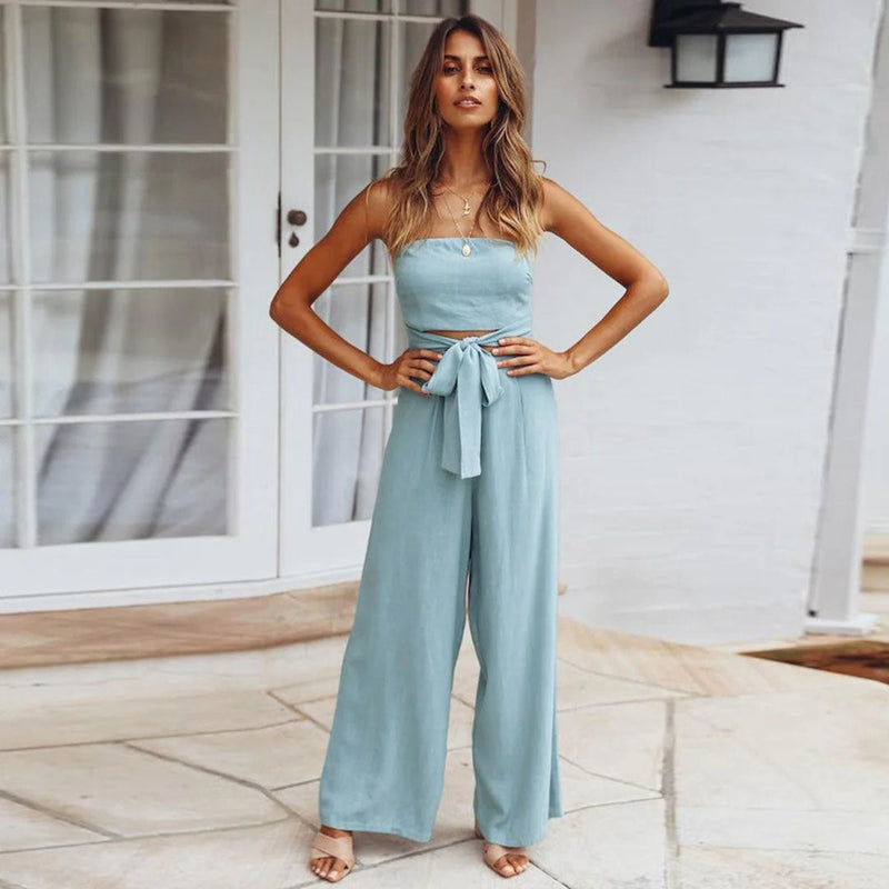Eleganter Jumpsuit für stilvolle Frauen im Alltag