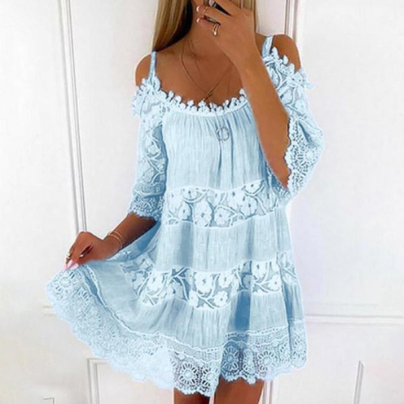 Elegantes Kleid mit Kalt-Schulter-Design für jeden Anlass
