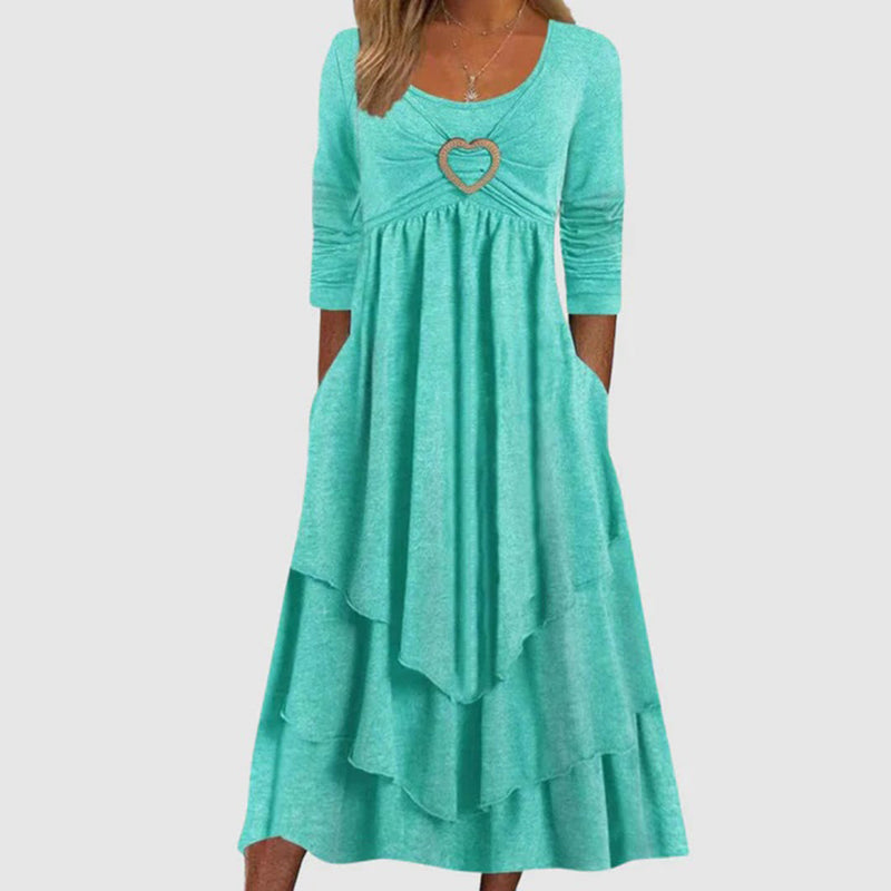 Elegante lange Kleid für stilbewusste Frauen