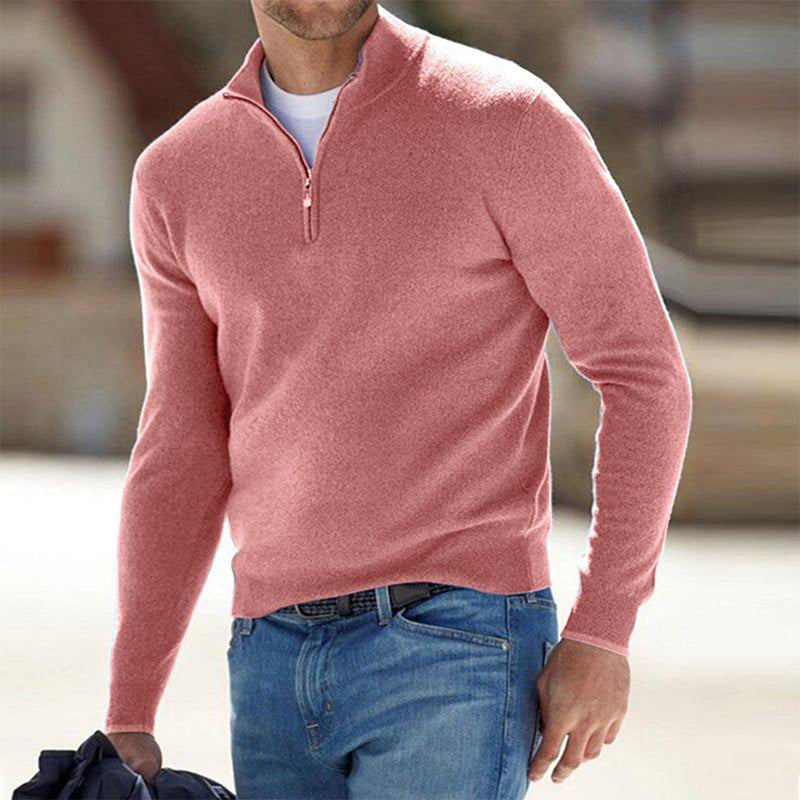 Weiches Herren-Fleecejacke mit Reißverschluss