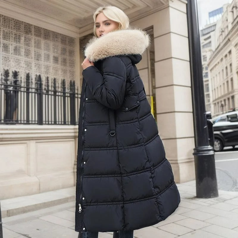 Warme und elegante Winterjacke