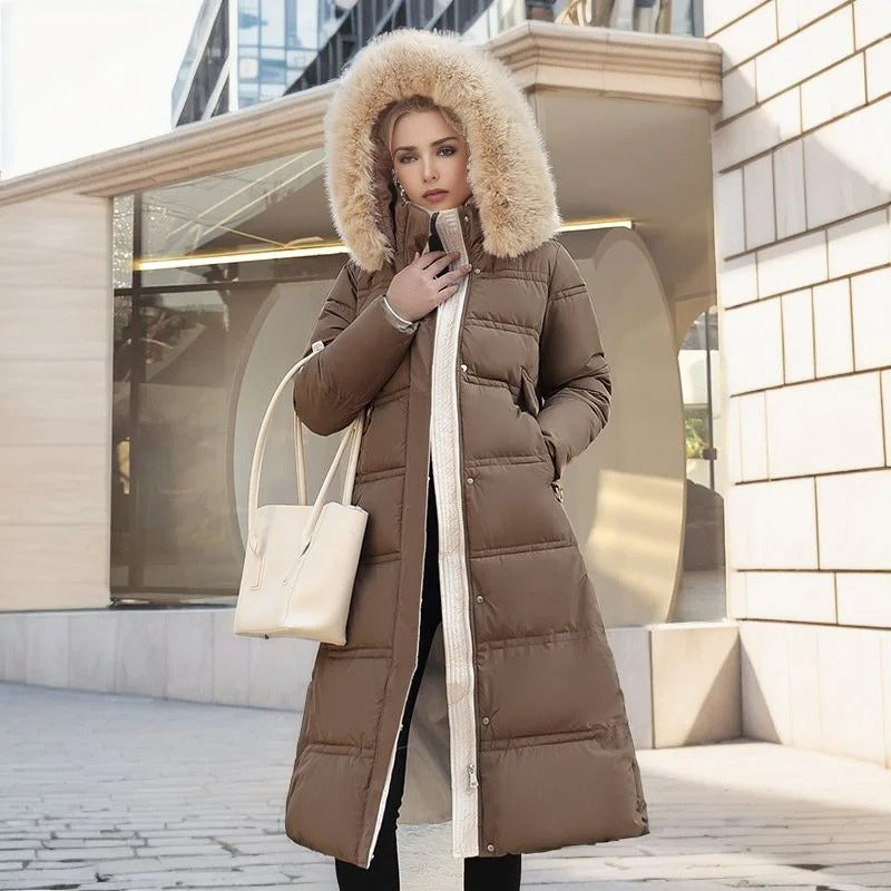 Warme und elegante Winterjacke