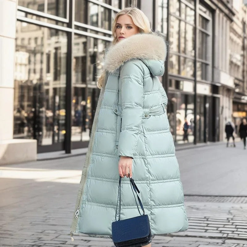 Warme und elegante Winterjacke