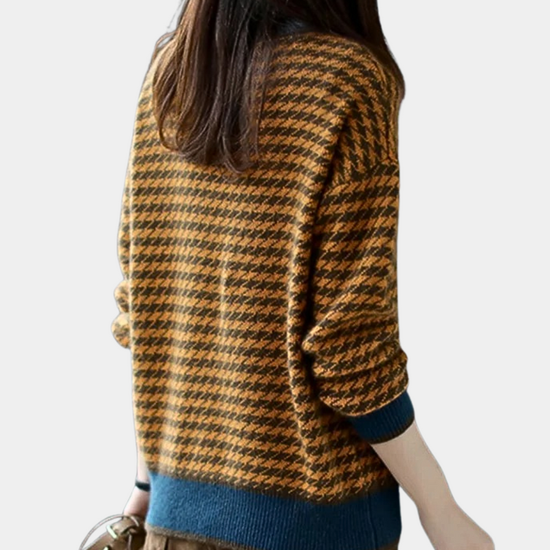 ANNA - Klassischer warmer Pullover für Frauen