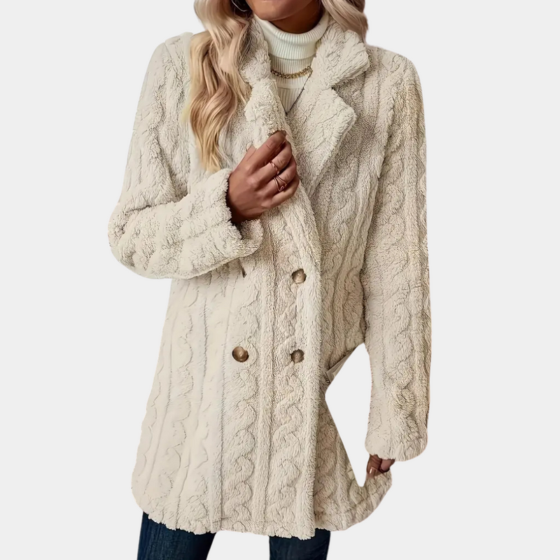 Warmer, stylischer Wintermantel für Damen