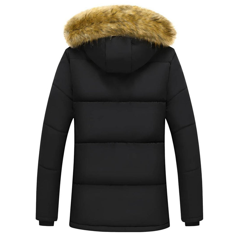 Eleganter, warmer Parka für Männer