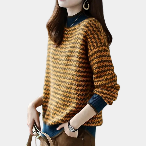 ANNA - Klassischer warmer Pullover für Frauen