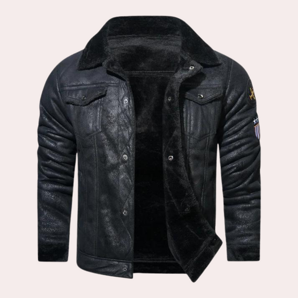 Stylische, warme Herrenjacke für den Winter