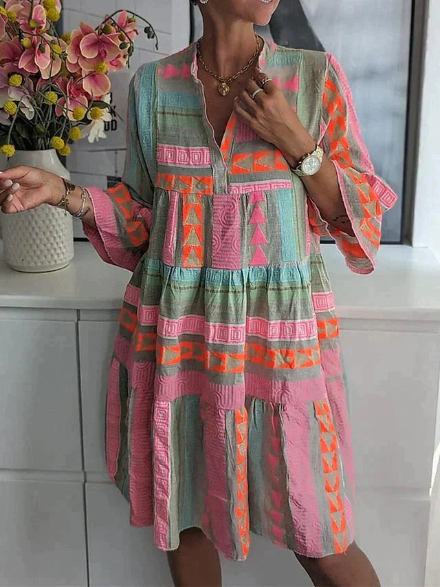 Elegantes Heidi Rüschen Sommerkleid für Frauen