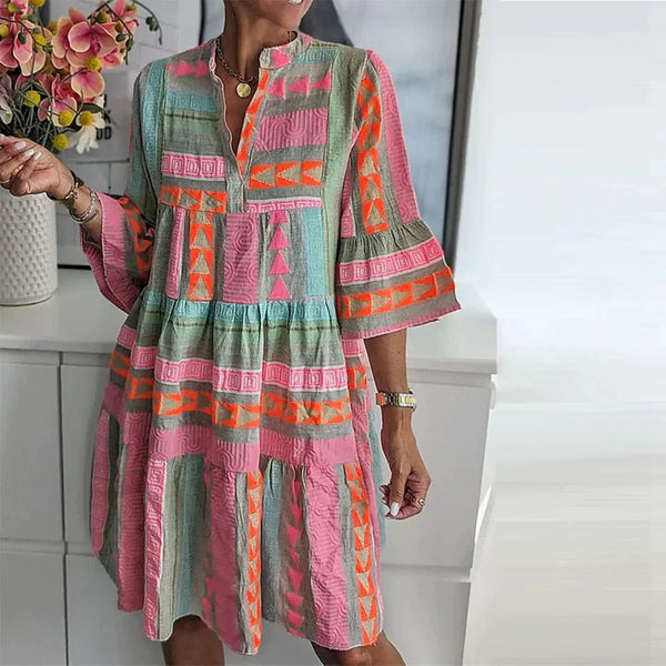 Elegantes Heidi Rüschen Sommerkleid für Frauen