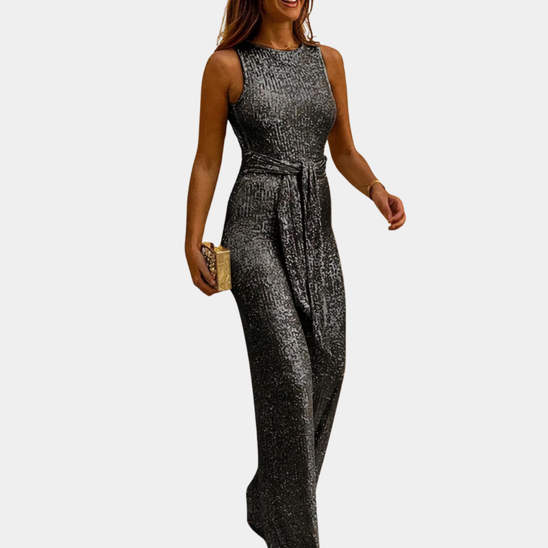 Monica - Glitzer-Jumpsuit für Damen