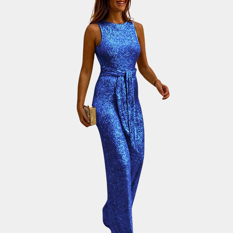 Monica - Glitzer-Jumpsuit für Damen