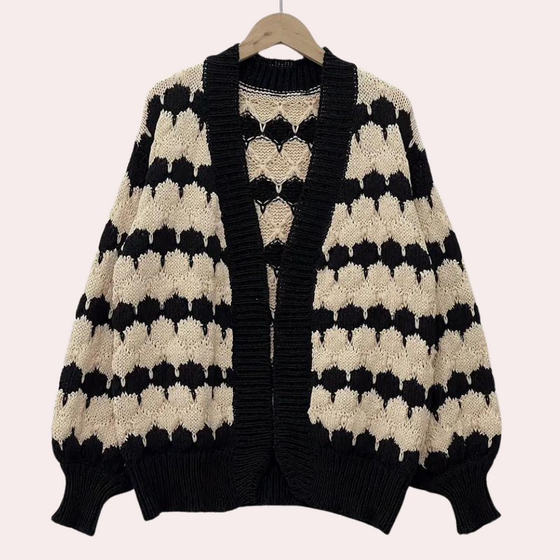 Warme und elegante Strickjacke für Damen