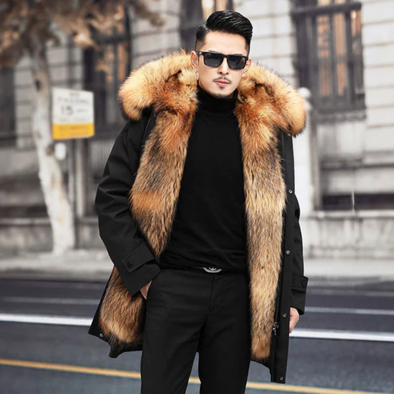Gemütliche und stilvolle Winterjacke für Männer