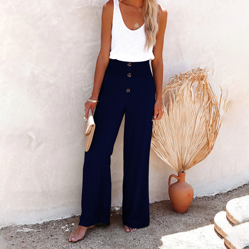 HILLA - High-Waist Weite Hose