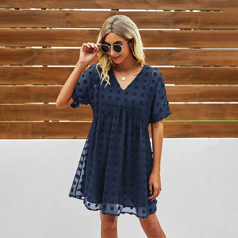 Elegantes A-Linien Mini-Kleid für Jeden Anlass