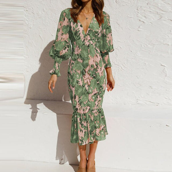 Bequemes - Bedrucktes Sommerkleid für dich
