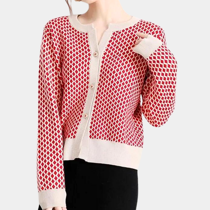 Elegante, weiche Strickjacke für Frauen