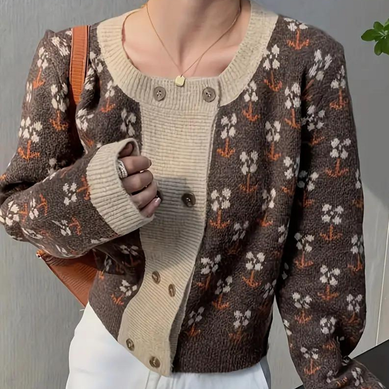 Gemütliche und elegante Strickjacke für Damen