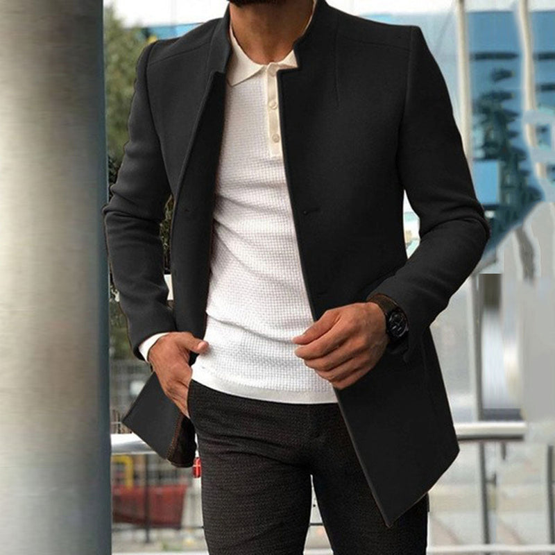 Elegante und warme Winterjacke