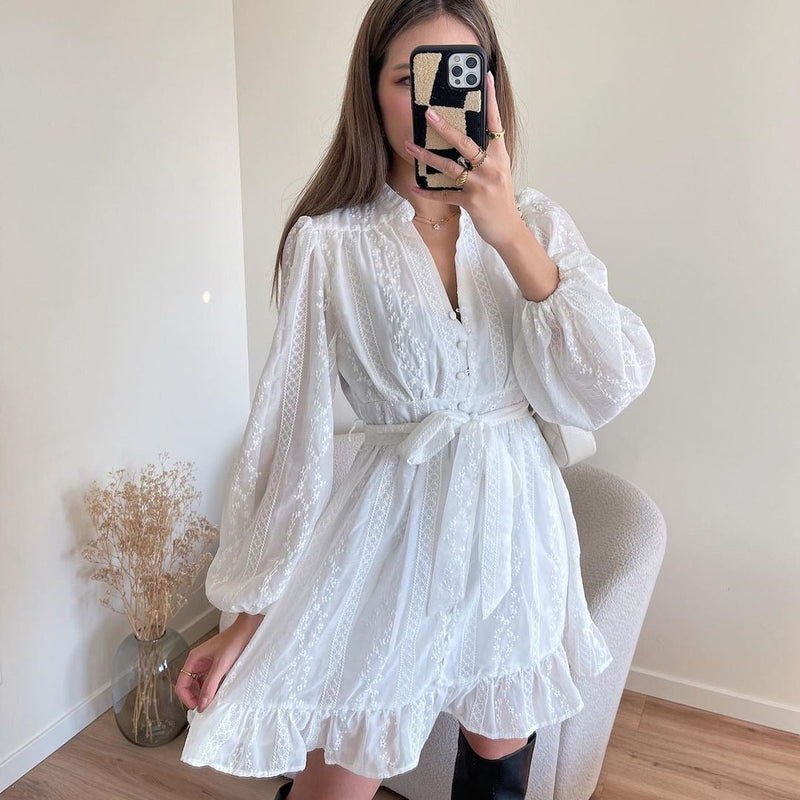 Heidi - Süßes Elegantes Kleid mit Rüschen