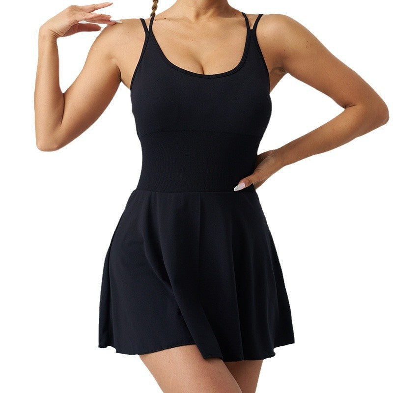Heidi - Sportliche Bequeme Einteiler Shorts Kleid