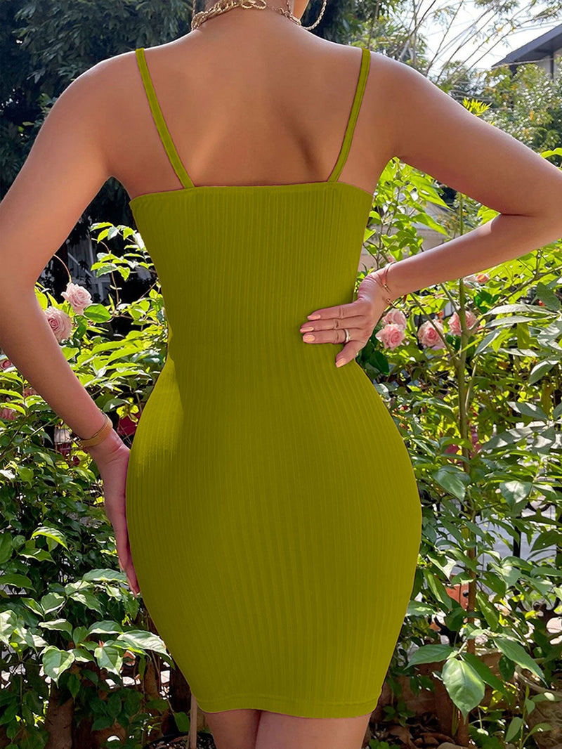 Elegantes Heidi -Slim Fit Off-Shoulder Kleid