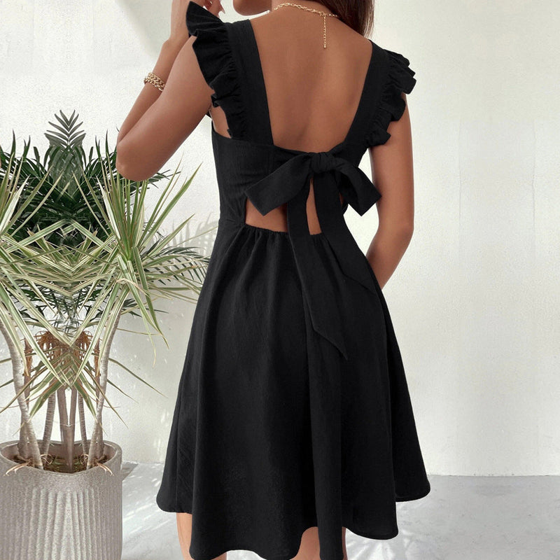 Bequemes Heidi -Temperamentales Pendlerstrandkleid für dich