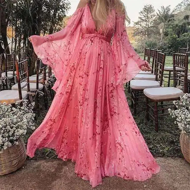 Elegantes Maxikleid mit Schöner Spitze