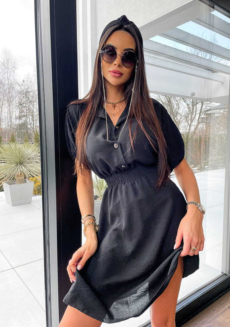 Warmes Material Taillenbetontes Kleid für dich