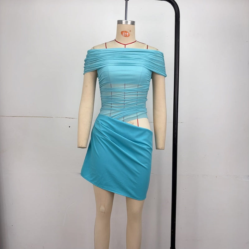 Elegantes Faltenfreies Kleid für besondere Anlässe