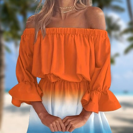 Elegantes Heidi - Ein Schulter Taillenreduzierendes Kleid
