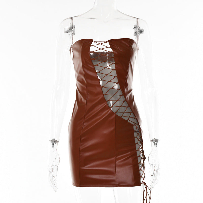 Elegantes Heidi -Taillierter Bodycon Großhandels-Damenkleid