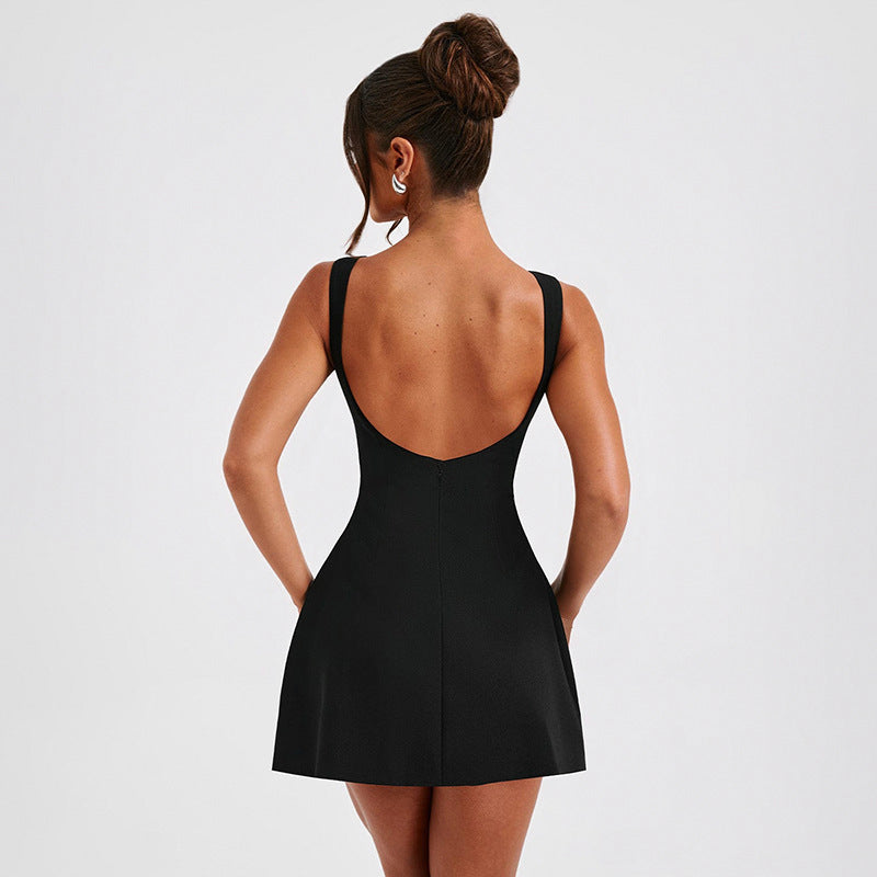 Eleganter Heidi A-Linien Minirock für Damen