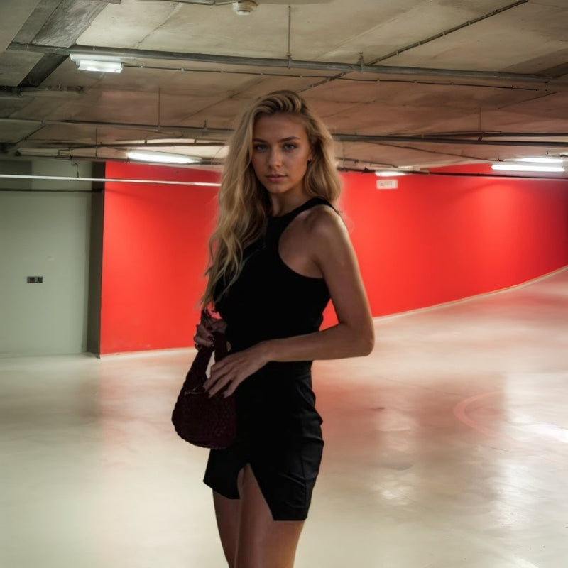 Eleganter Heidi -Sheer Desire Bodycon Rock für Damen