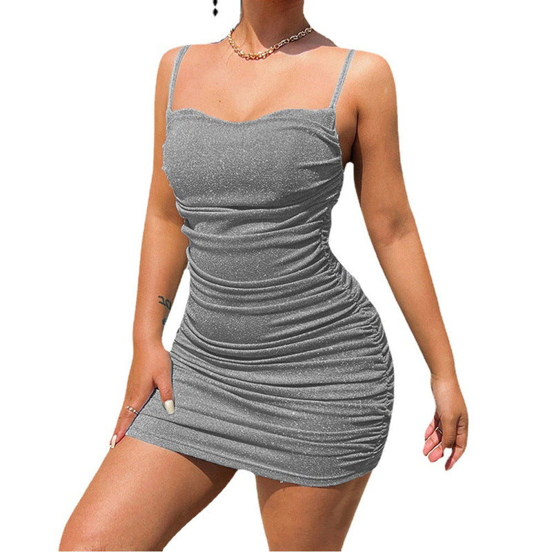 Elegantes Heidi Faltenkleid für Damen