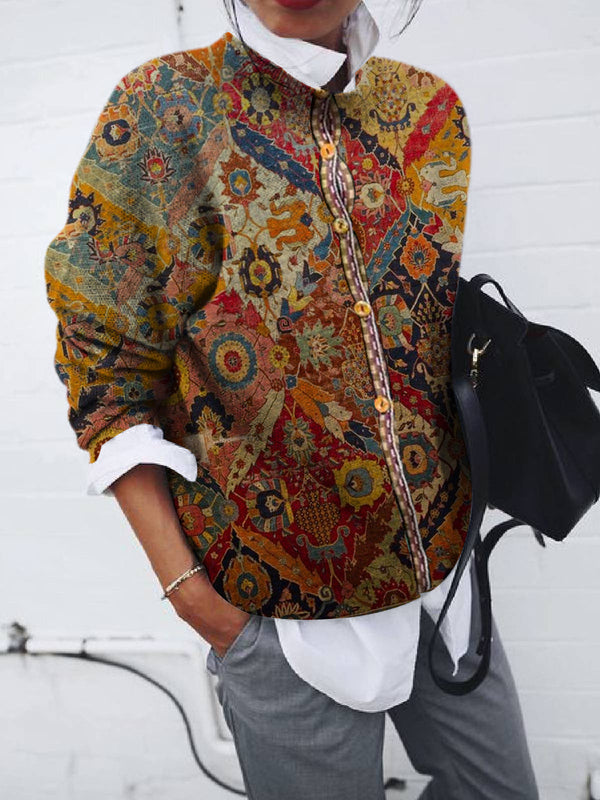 Elegante Vintage-Strickjacke für jeden Anlass
