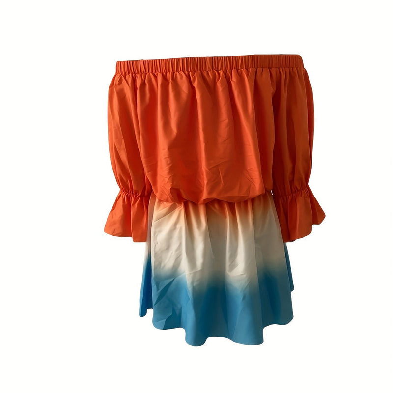 Elegantes Heidi - Ein Schulter Taillenreduzierendes Kleid