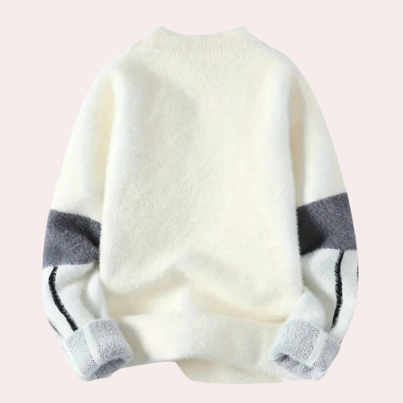 Warme und vielseitige Herren-Strickjacke