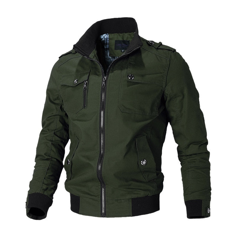 Stylische und bequeme Bomberjacke für Männer