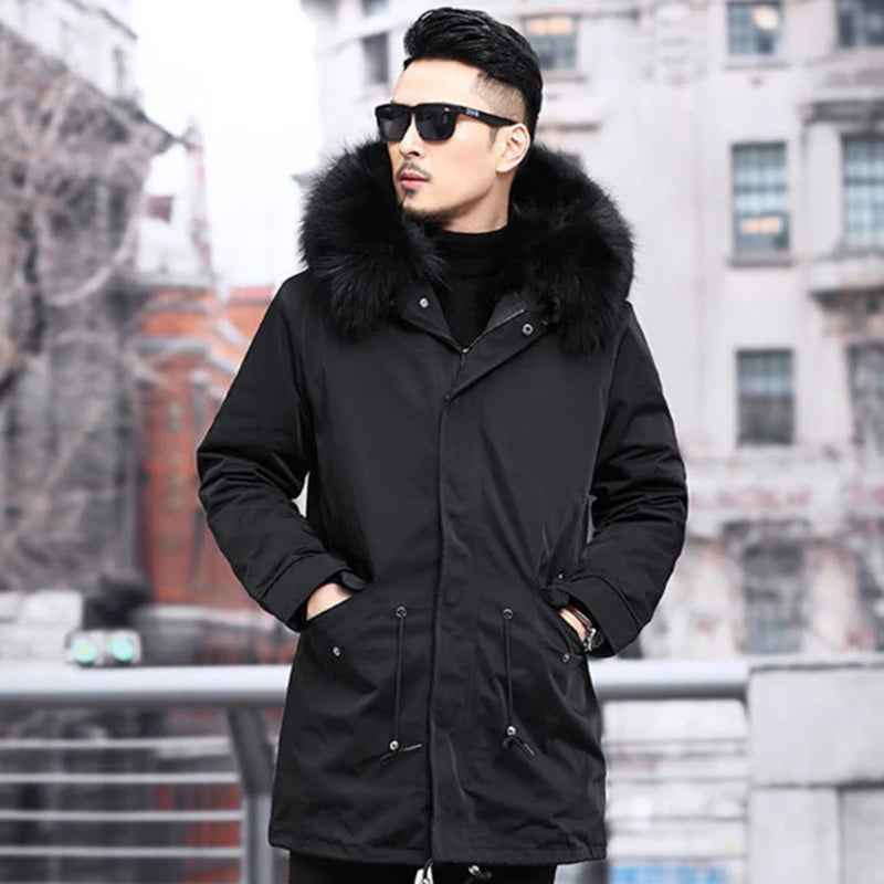Gemütliche und stilvolle Winterjacke für Männer