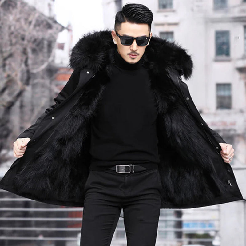Gemütliche und stilvolle Winterjacke für Männer