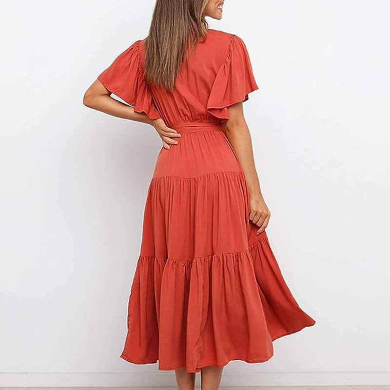 Bequemes, Elegantes Casual-Kleid für Jeden Anlass