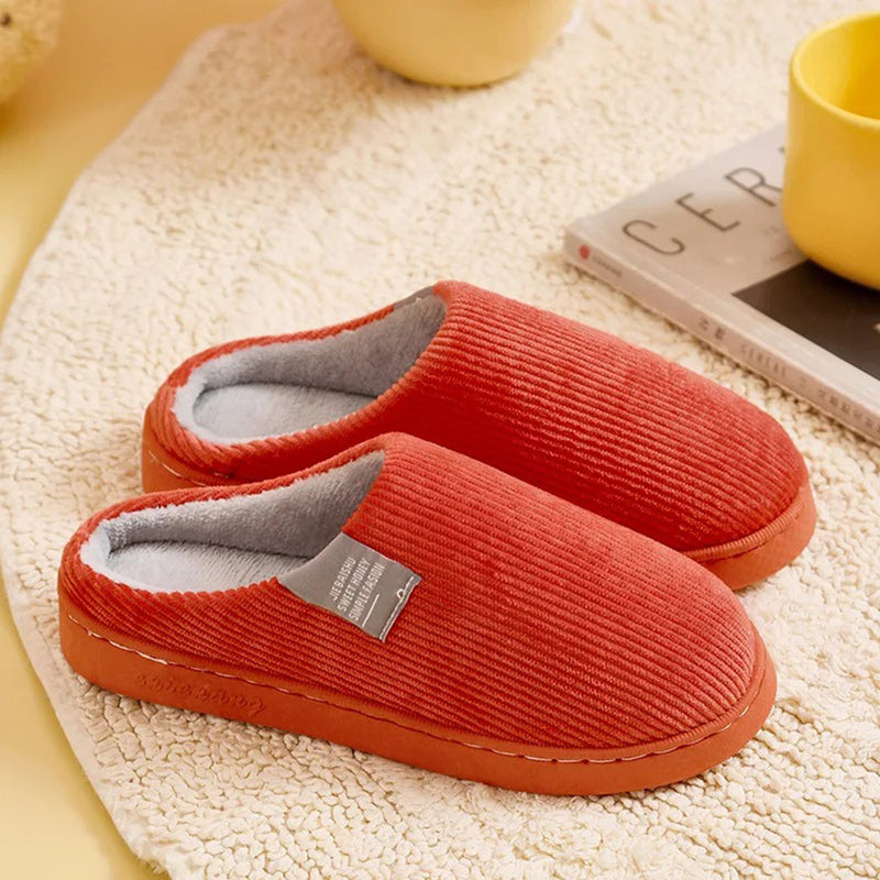 Warmes und bequemes Pantoffelpaar für Damen