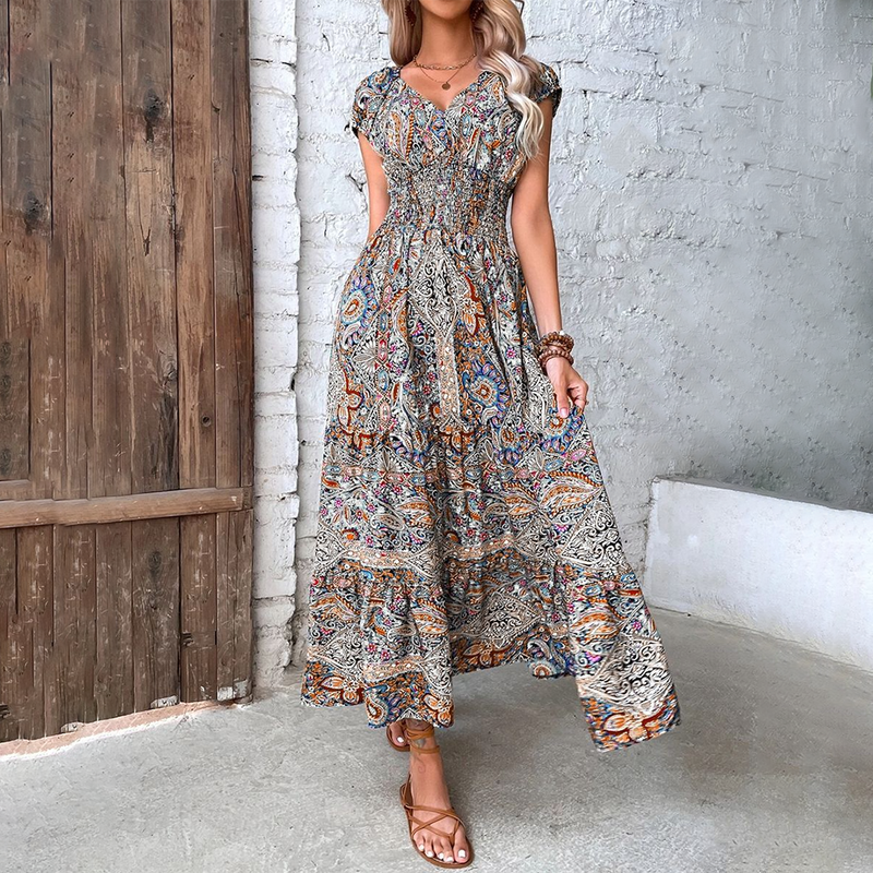Bequemes und elegantes Sommer-Boho-Kleid für jeden Anlass