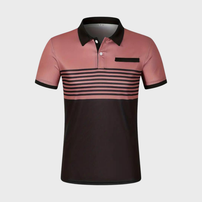 Otha - Gestreiftes Herren Poloshirt