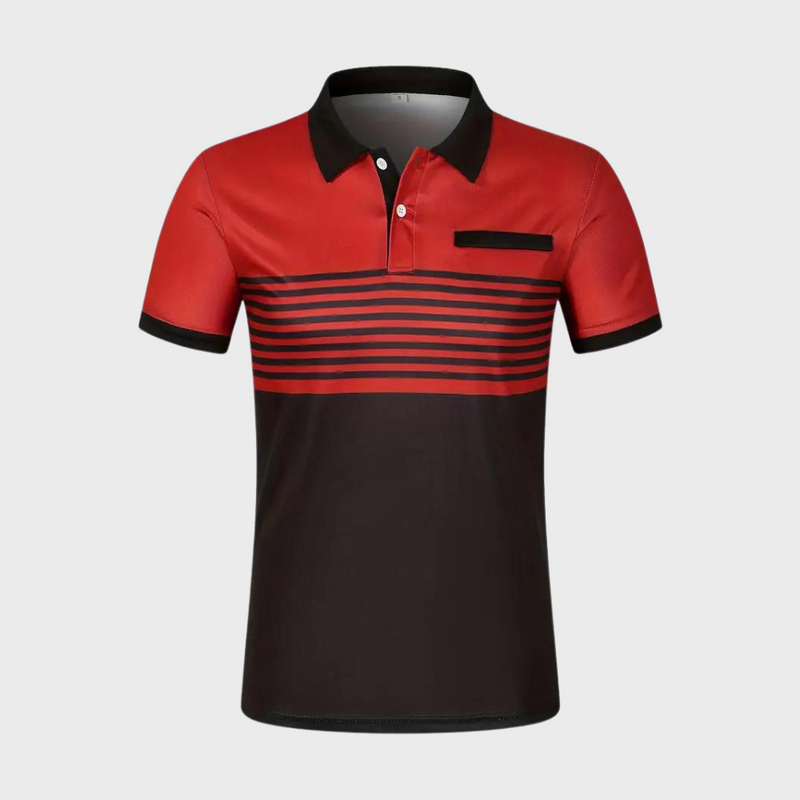 Otha - Gestreiftes Herren Poloshirt