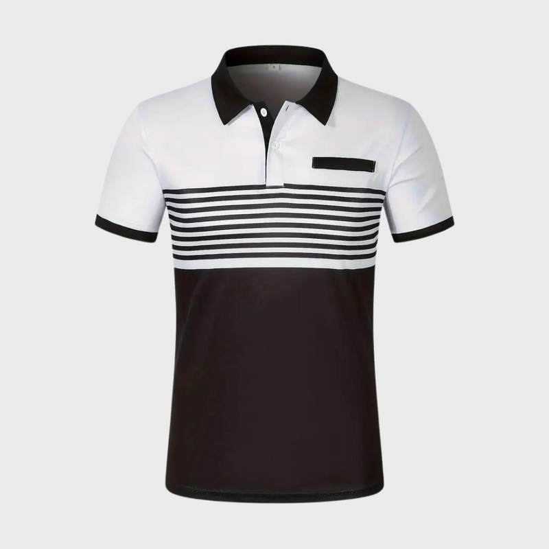 Otha - Gestreiftes Herren Poloshirt