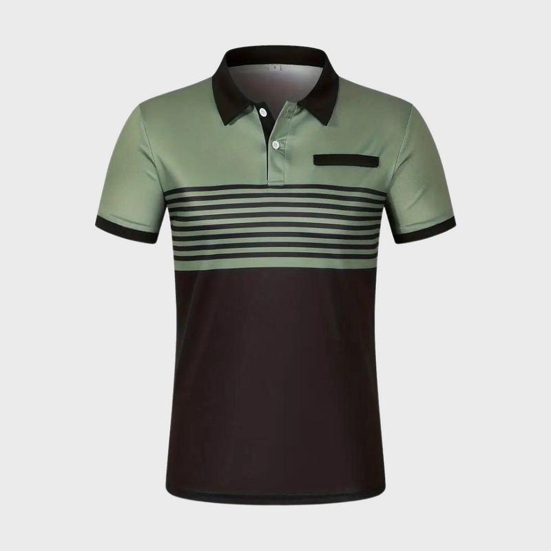 Otha - Gestreiftes Herren Poloshirt