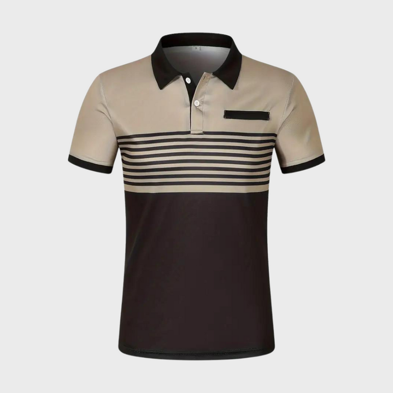 Otha - Gestreiftes Herren Poloshirt
